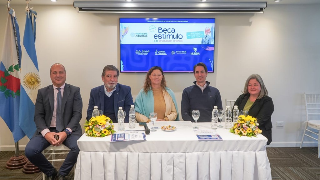 Quedaron oficialmente presentadas las “Beca Estímulo a la Producción Artística” del programa “Fronteras Abiertas”