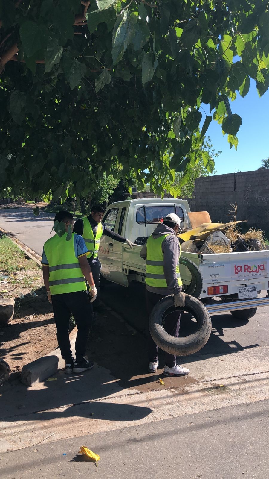 Continúa el trabajo preventivo en el barrio San Andrés en zona Sur de la Ciudad