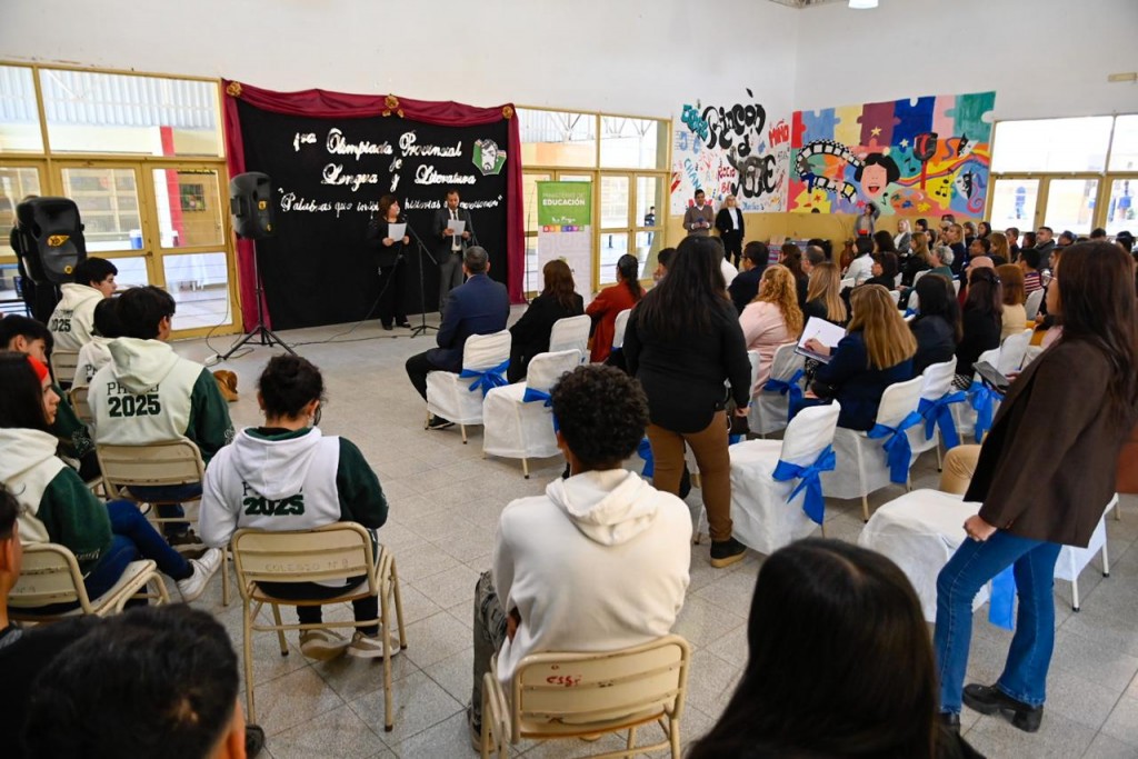 Lanzaron la primera Olimpiada Provincial de Lengua y Literatura en La Rioja 