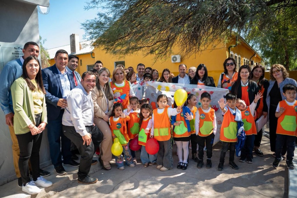 Nuevas salas para el Jardín de Infantes N°10 en Punta de Los Llanos