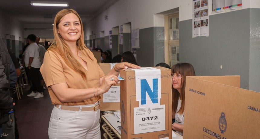 Tere Madera: “Cada voto es una voz que construye el futuro de nuestra provincia y del país”